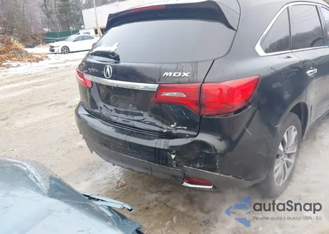 2014 Acura Mdx Technology Package from USA, damaged, VIN 5FRYD4H43EB026833